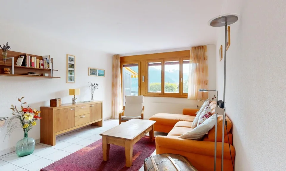 Magnificent 3.5-room garden-level apartment at the gates of Crans-Montana – photo 3 of 11