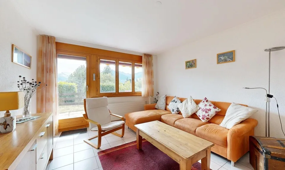 Magnificent 3.5-room garden-level apartment at the gates of Crans-Montana – photo 4 of 11
