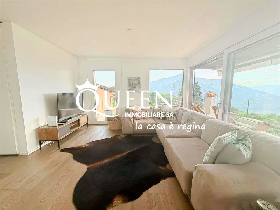 Rovio: Penthouse mit 4.5 Zimmern, 125 m², Terrasse 80 m², Seeblick auf den Luganersee – Foto 4 von 13