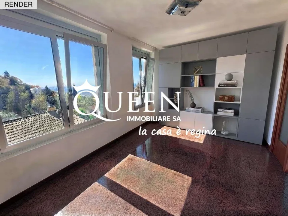 Sagno: maison panoramique avec 5,5 pièces, ascenseur et grand jardin – photo 6 sur 13