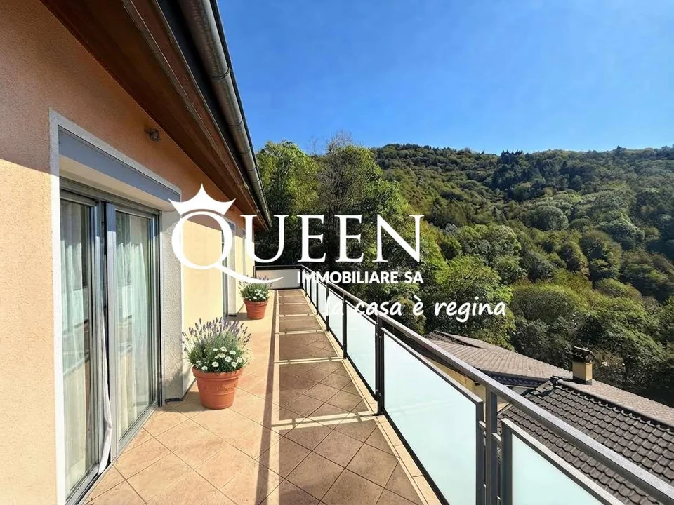 Sagno: maison panoramique avec 5,5 pièces, ascenseur et grand jardin – photo 11 sur 13