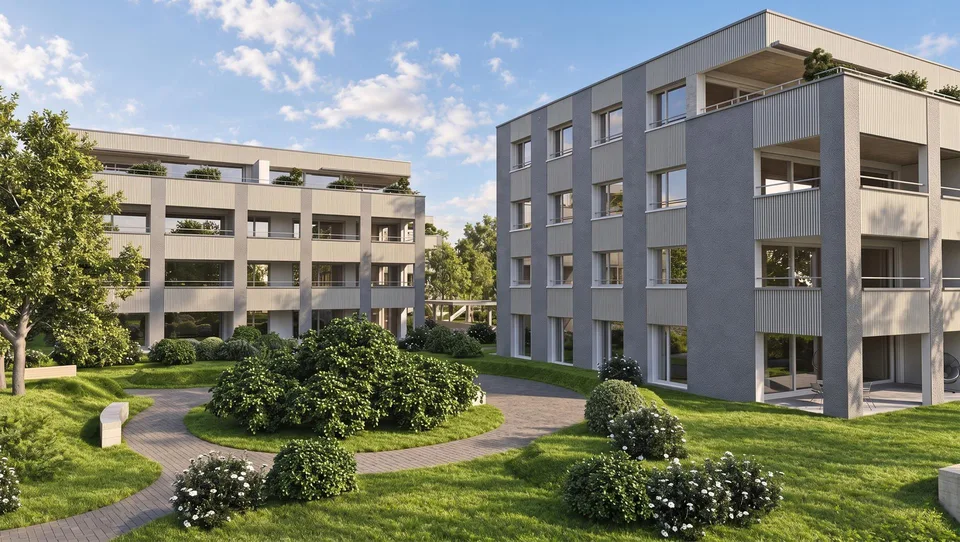"Neubau 3.5-Zimmer-Wohnung im Erdgeschoss in Reinach AG – Modern, hell – photo 9 sur 16