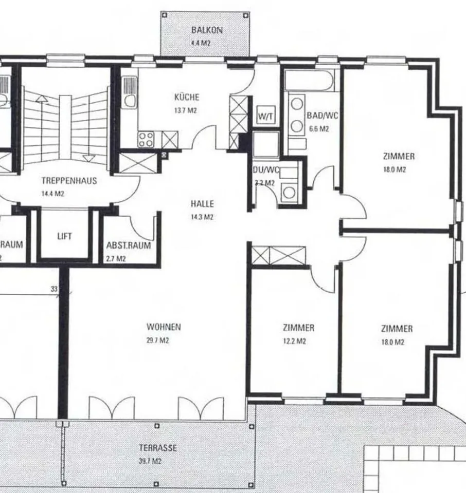 Moderne Familienwohnung mit hochwertigem Neuausbau – photo 18 sur 19