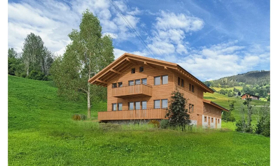 3.5-Zimmer-Neubau mit Eigerblick, Terrasse und Pistennähe – Foto 2 von 6