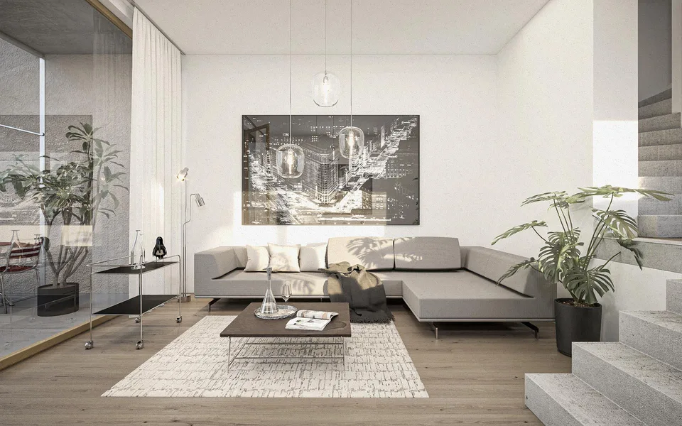 1 Mittelhaus, 2 Eckhäuser, alle mit privatem Garten – Foto 14 von 14