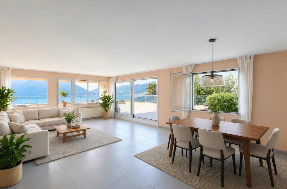 Appartement avec terrasse et vue spectaculaire sur le lac – photo 3 sur 9