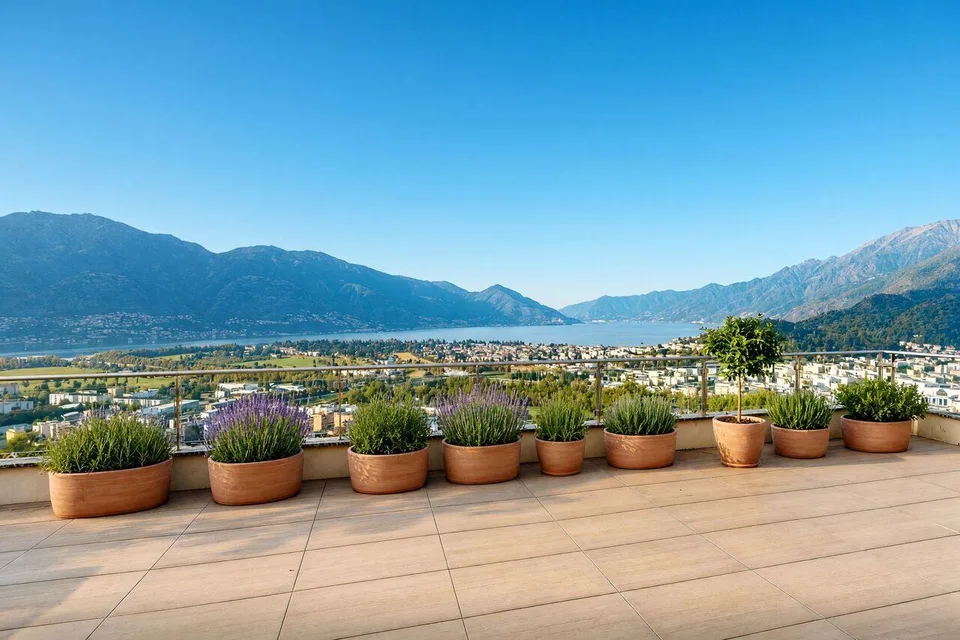 Appartement avec terrasse et vue spectaculaire sur le lac – photo 2 sur 9