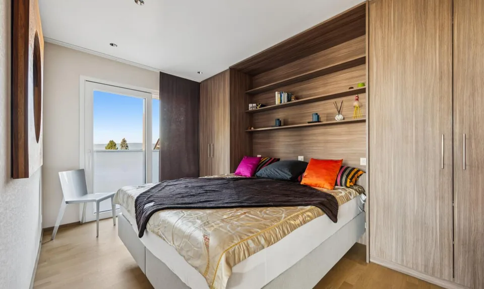 3.5-room apartment with lake view – 80 m² – South facing, 3rd floor – photo 7 of 11