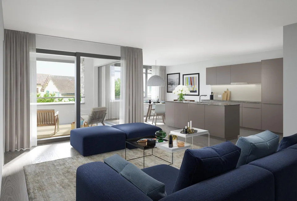 Ankommen. Aufatmen. Zuhause sein. - Stilvolle 3.5-Zimmer-Wohnung in Baar – Foto 5 von 5