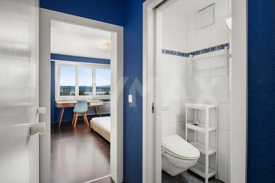 Bello appartamento di 4 locali con una vista meravigliosa sul lago di Zurigo – foto 10 di 13