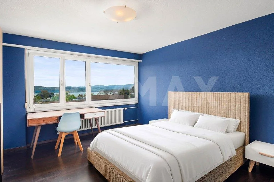 Bello appartamento di 4 locali con una vista meravigliosa sul lago di Zurigo – foto 7 di 13