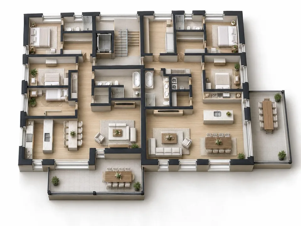 4.5 Zimmer Wohnung – Foto 20 von 22
