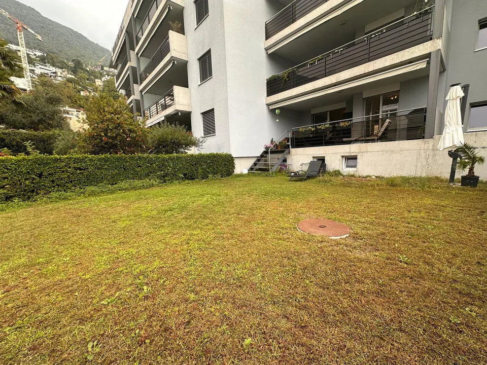 Minusio – appartamento con 2 giardini e 2 terrazze, a due passi dal... – Foto 6 von 21