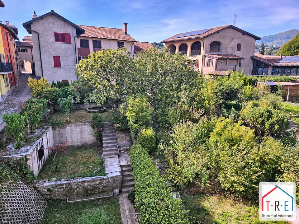Stabio | Haus im Kern mit privatem Garten, Terrassen und Parkplatz – Foto 15 von 19