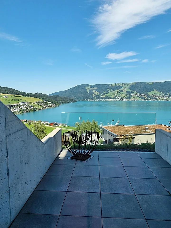 Steuergünstige 3 1/2 Zimmer Oase mit traumhafter Aussicht – Foto 3 von 8