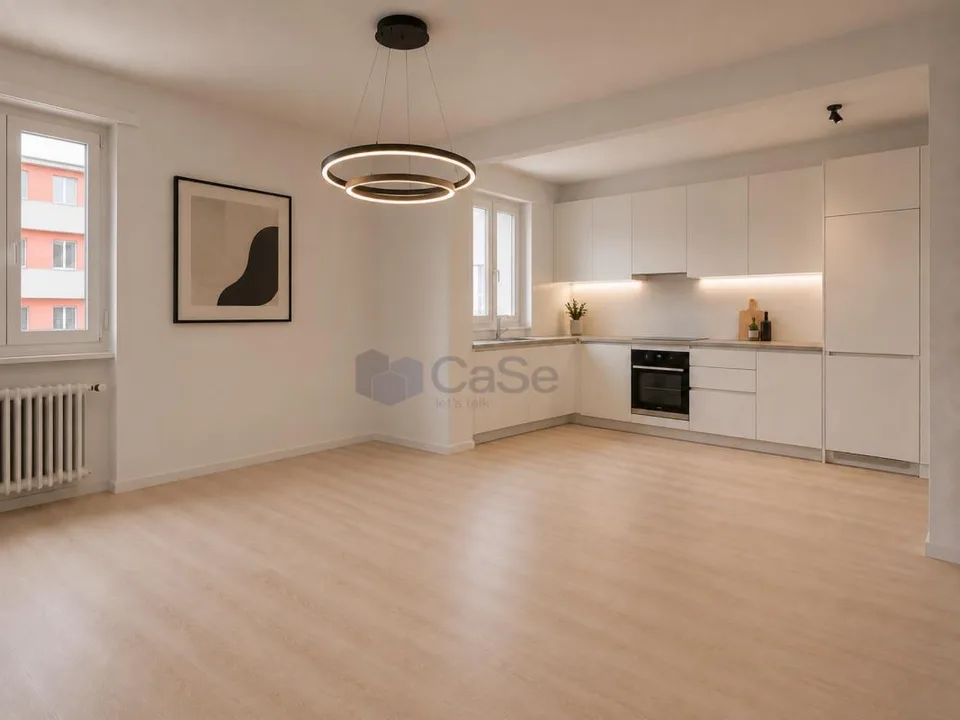 MASSAGNO - VIVRE DANS UN ESPACE AMPIEUX ET LUMINEUX 4.5 TOTALMENT RÉNOVÉ – photo 2 sur 10