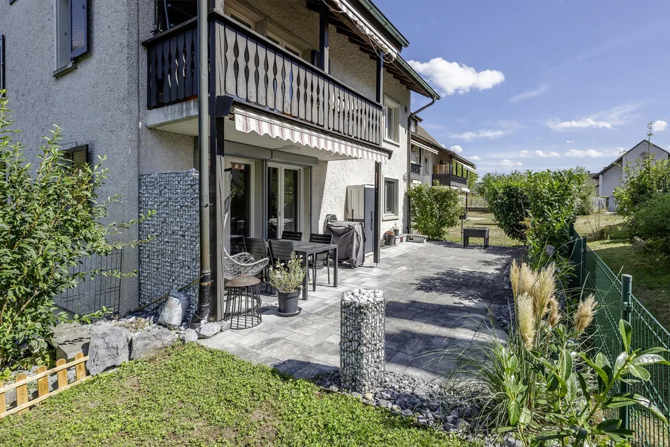 Zeitlos, Hell & Praktisch - Gartenwohnung in Rorbas – Foto 3 von 8