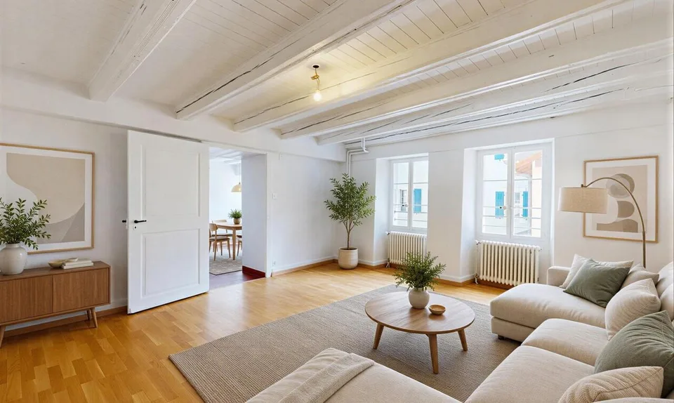 Nel cuore di Rivaz: Casa vignaiola del XVII secolo ristrutturata con vista lago e Alpi – foto 8 di 11