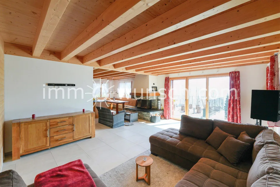 Natur, Ruhe und Wohnkomfort - modernes 6 ½ Zimmer Chalet mit Sauna ... – photo 5 sur 13