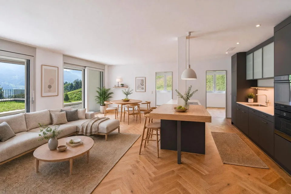 Bezugsbereite Neubauwohnung an idyllischer Lage – Foto 3 von 5