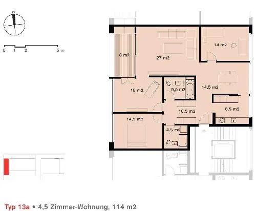 Appartamento moderno 4.5 locali con vista sul parco Oerliker! – foto 6 di 6