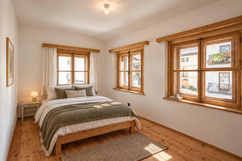 Sent: Ferienwohnung mit Arvencharme und grossem Garten – Foto 6 von 9