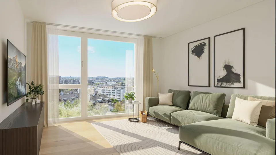 2.5-room owner-occupied apartment for modern living with a park view. – photo 2 of 5