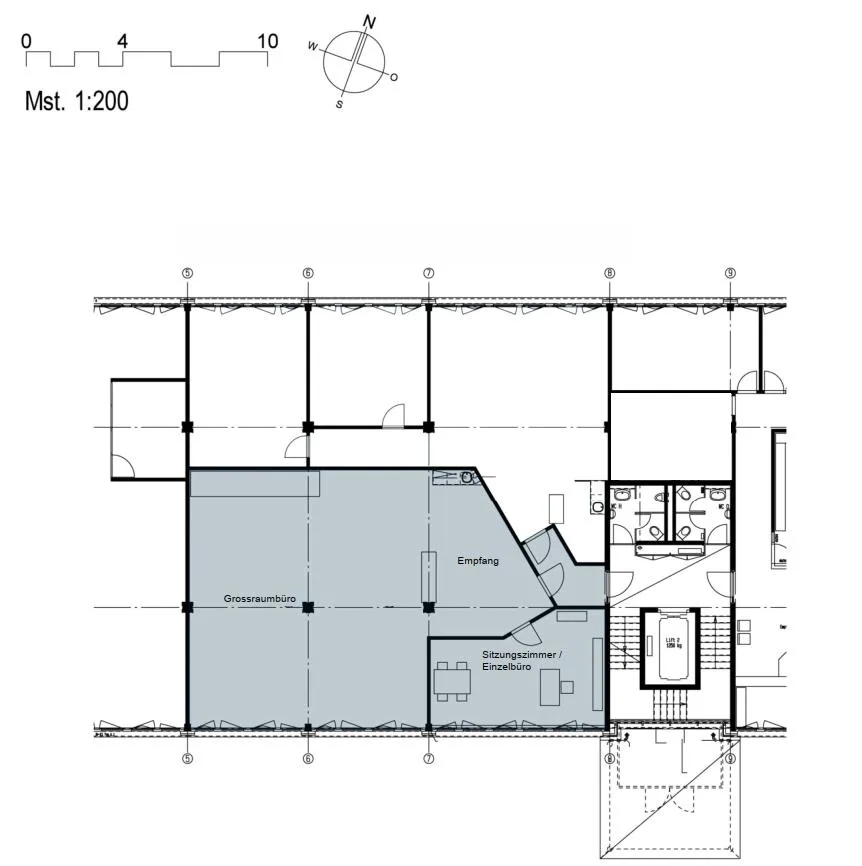 Raum für Ihre Ideen - helle Bürofläche mit vielseitigen Nutzungsmög... – photo 5 sur 5