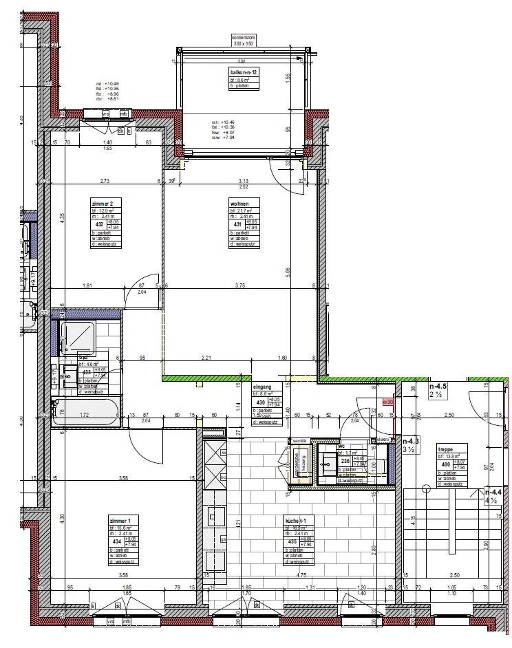 Grosszügige Wohnung mit moderner Ausstattung – Foto 8 von 9