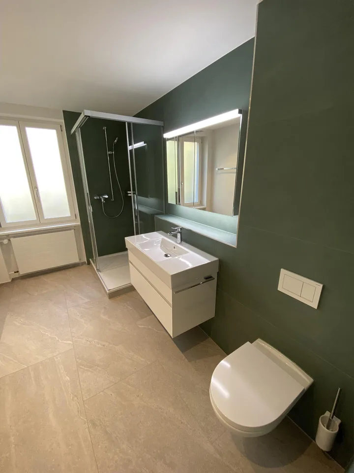 Schöne, neu sanierte 4-Zimmerwohnung – Foto 3 von 4