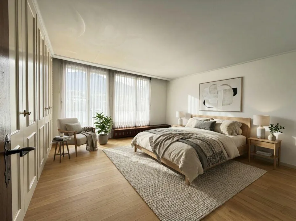 Tolle Attika-Wohnung mit grosser Terrasse und Weitsicht – Foto 9 von 13