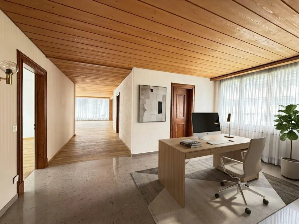 Tolle Attika-Wohnung mit grosser Terrasse und Weitsicht – Foto 12 von 13