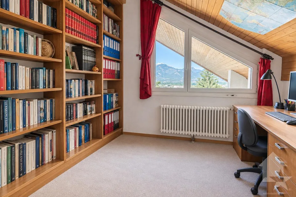 Choëx, duplex de 5.5 pièces dans les combles – photo 8 sur 12