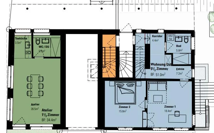 Einzigartig: Familienwohnen im ehemaligen Bauernhaus – Foto 4 von 5