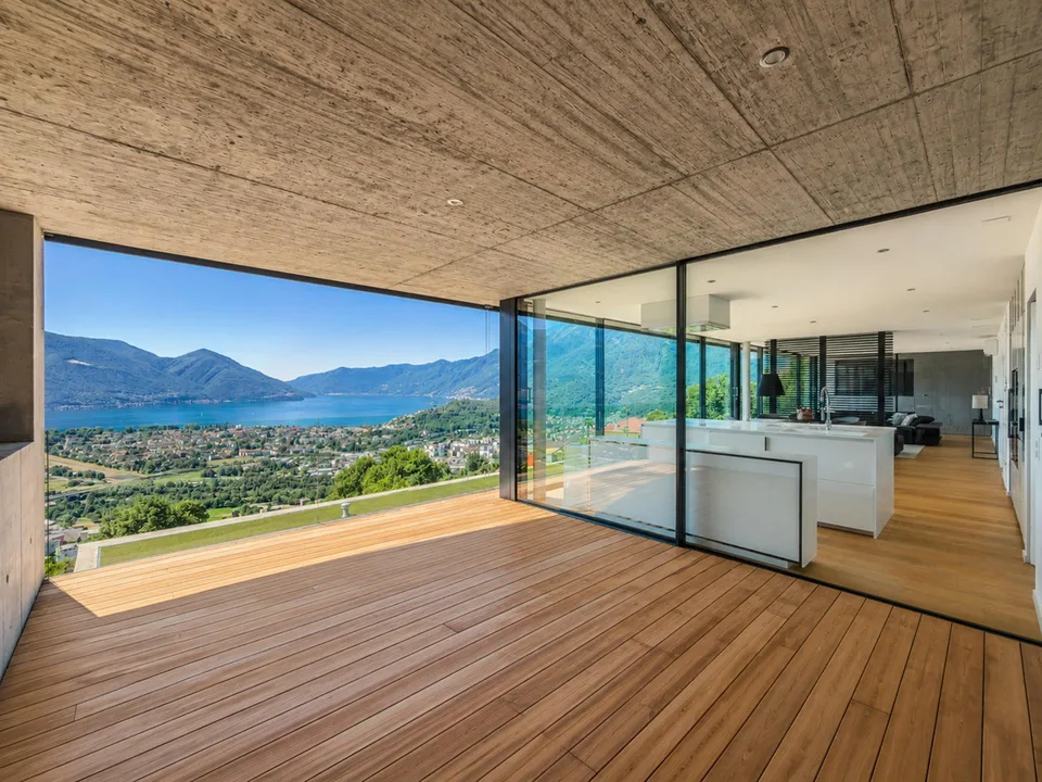 Moderno attico vista lago a Locarno – foto 12 di 17