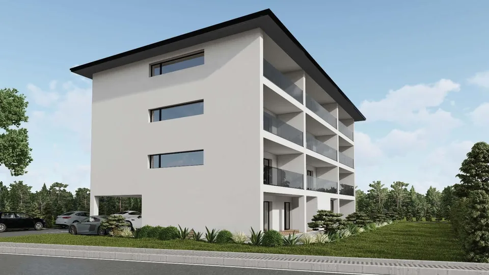 BAUGRUNDSTÜCK MIT GENEHMIGTER BAUGENEHMIGUNG – PROJEKT RESIDENZ GARDENIA – Foto 2 von 4