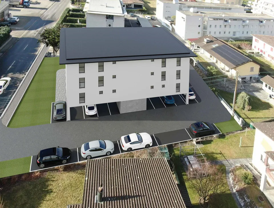 BAUGRUNDSTÜCK MIT GENEHMIGTER BAUGENEHMIGUNG – PROJEKT RESIDENZ GARDENIA – Foto 4 von 4