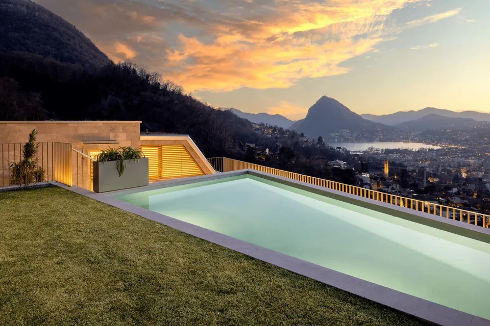 Residence Castagno I Hoch gelegene Wohnungen mit herrlichem Seeblick – Foto 3 von 14