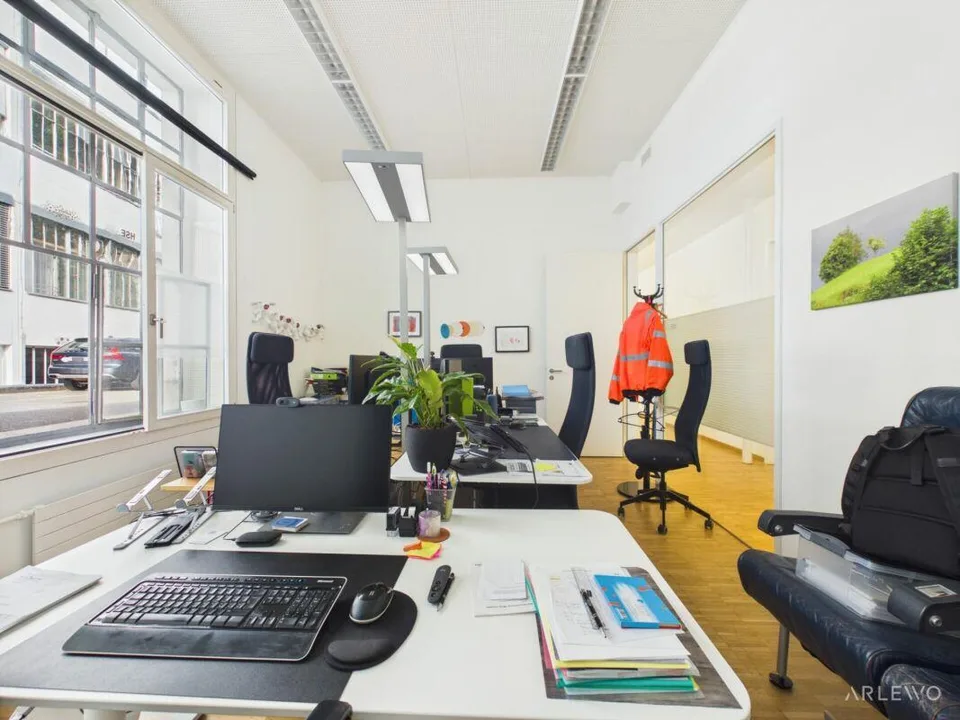 Das perfekte Kleinbüro mit angrenzendem Nebenraum – photo 4 sur 7