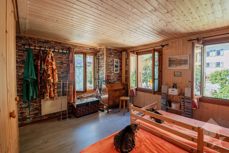 Maison de village au coeur de Salvan, un cocon authentique – Foto 8 von 11