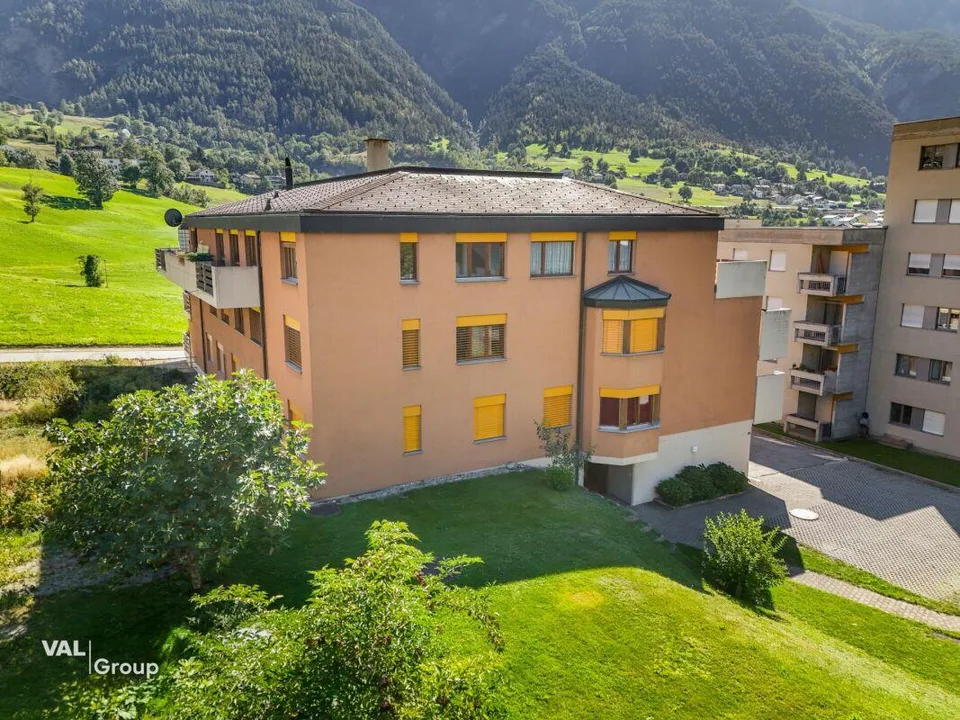 Wohnen über den Dächern von Brig mit Sonne, Weitblick und viel Priv... – Foto 24 von 28