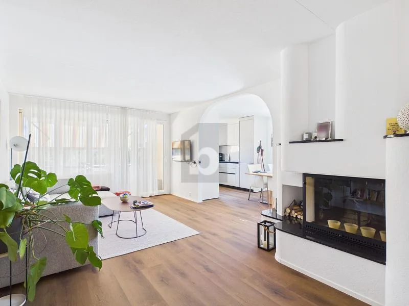 MODERN MIT GROSSER TERRASSE UND CHEMINÉE – Foto 2 von 6