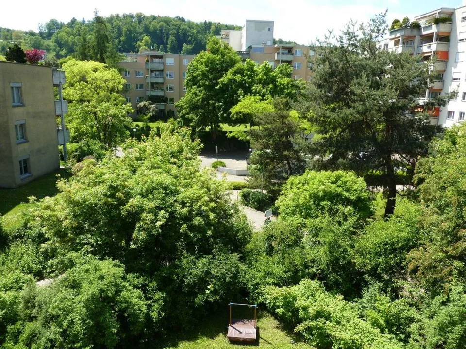 Appartement de 3,5 pièces situé au centre d'Albisrieden avec un espace de jardin privé – photo 10 sur 11