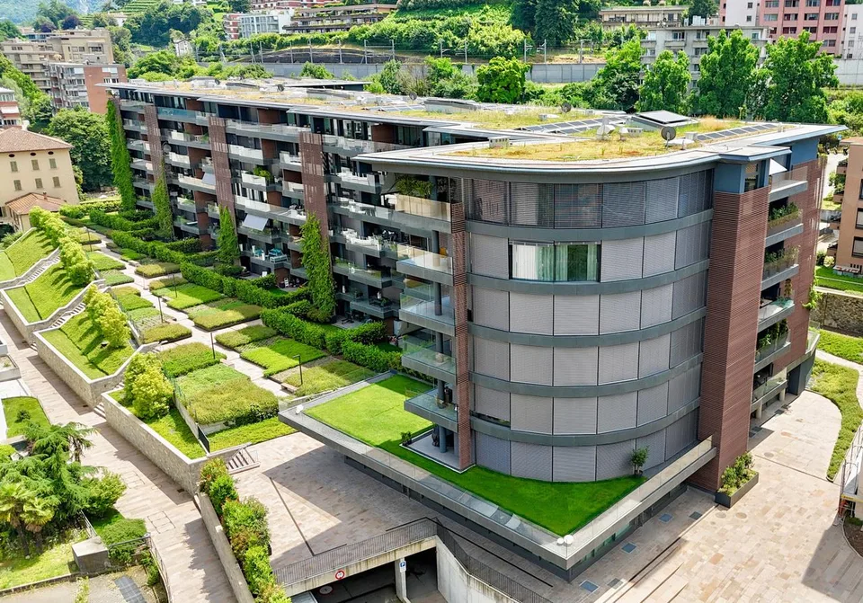 Moderno appartamento con 2 terrazze - 100 m dal Lago di Lugano – foto 22 di 22