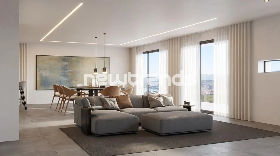 Prestigious 4.5 rooms apartment with terrace and lake view in Viganello – photo 5 of 8
