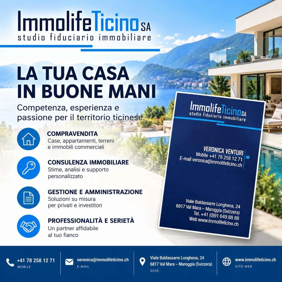 Vacallo: helles 3.5-Zimmer-Wohnung mit großer Terrasse und großen Innenräumen – Foto 9 von 9
