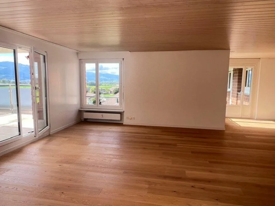 Appartement de rêve de 5,5 pièces avec plan d'étage spacieux et terrasse vous cherche ! – photo 4 sur 26