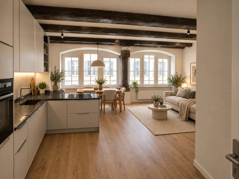 Nouvelle location après rénovation / Appartement maisonnette au cœur – photo 2 sur 5