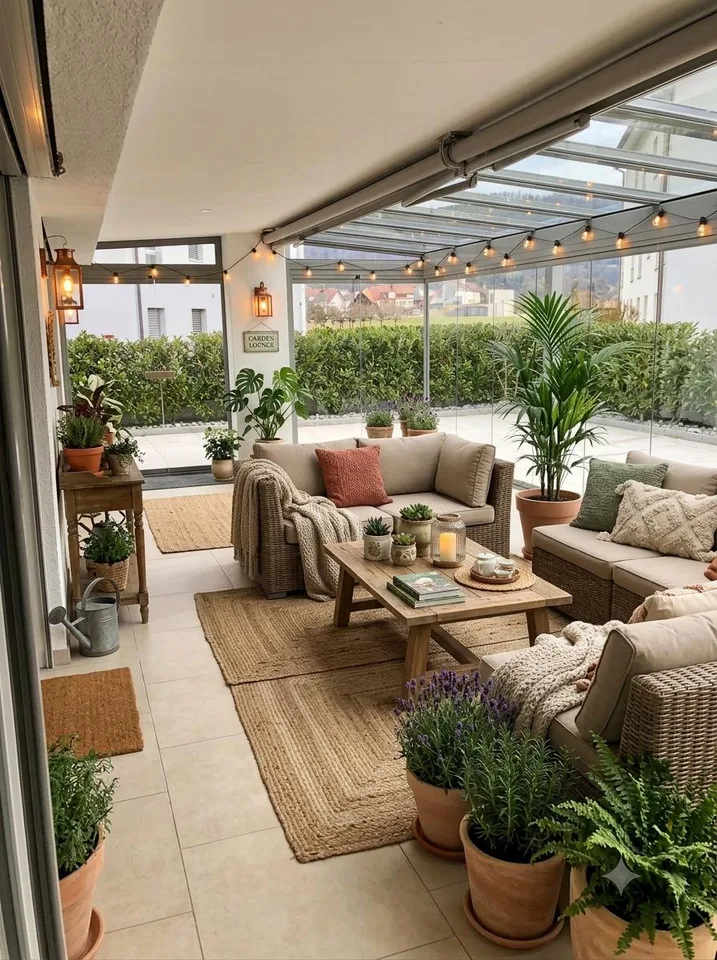 Attraktive 4.5-Zimmer-Gartenwohnung mit Wintergarten – photo 8 sur 12