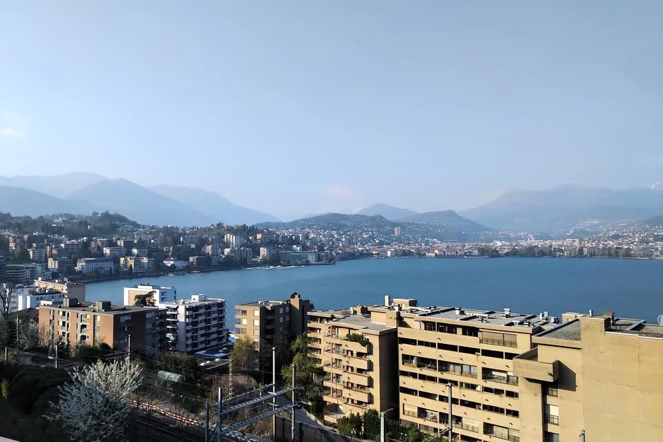 ELEGANTE 3.5 LOCALI CON TERRAZZA E VISTA LAGO A PARADISO – foto 5 di 10